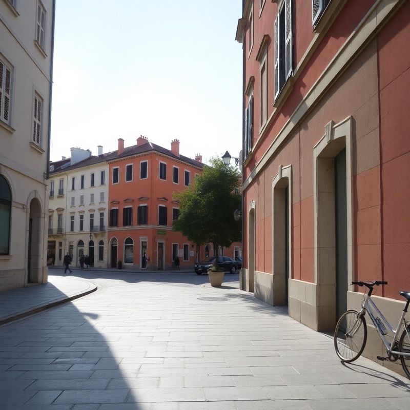 Marmontova ulica u Splitu u jutarnjem svjetlu